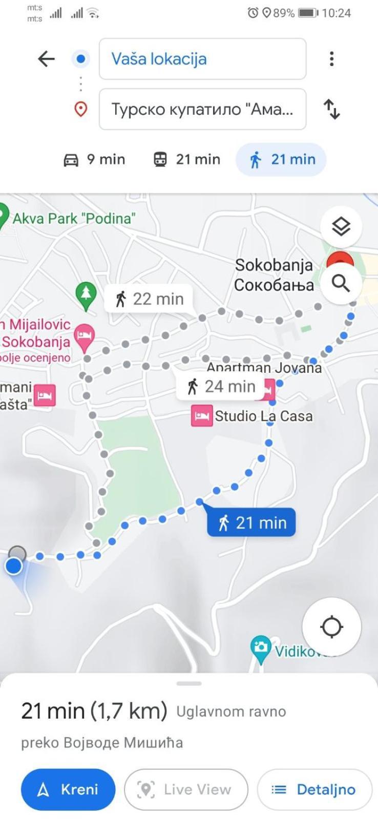 Apartman Mika Soko Banja Exterior foto